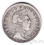 Лукка 2 лиры 1837