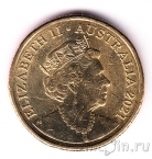 Австралия 1 доллар 2021 Алфавит, буква