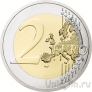 Люксембург 2 евро 2026 Вступление на трон Герцога Гийома