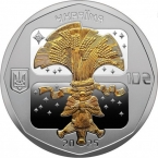 Украина 10 гривен 2025 Дух рождества