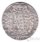 Саксония 1 талер 1777