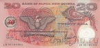 Папуа-Новая Гвинея 20 кина 2003 30 лет Банку