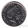 Каймановы острова 25 центов 2005
