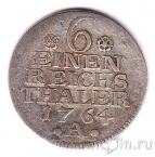 Пруссия 1/6 рейхсталера 1764