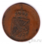 Баден 1 крейцер 1812
