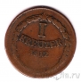 Баден 1 крейцер 1812