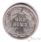 США 1 дайм 1885
