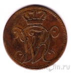 Гессен-Кассель 4 геллера 1820