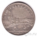 Франкфурт 6 крейцеров 1856