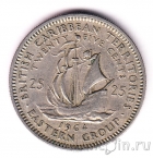 Восточно-Карибские Территории 25 центов 1964