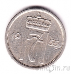 Норвегия 10 оре 1955