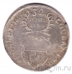 Любек 32 шиллинга 1752