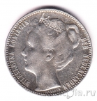 Нидерланды 1 гульден 1907