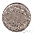 США 3 цента 1867