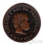 Португальская Индия 1/8 танга 1903