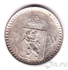 Норвегия 2 скиллинга 1871