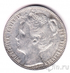 Нидерланды 1 гульден 1908