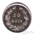Португалия 50 реалов 1861