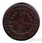 Британское Северное Борнео 1/2 цента 1891