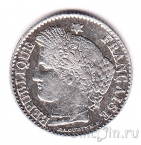 Франция 20 сантимов 1851