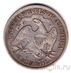 США 1/2 доллара 1877