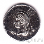 Мексика 1/4 реала 1861