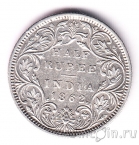 Британская Индия 1/2 рупии 1862