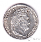 Франция 1/4 франка 1831