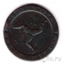 Остров Мэн 1/2 пенни 1813