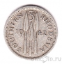 Южная Родезия 3 пенса 1942