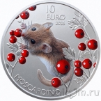 Сан-Марино 10 евро 2026 Орешниковая соня