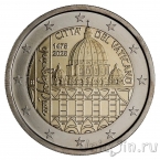 Ватикан 2 евро 2025 Микеланджело
