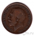 Великобритания 1/2 пенни 1916