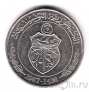 Тунис 1/2 динара 2007