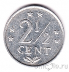 Нидерландские Антиллы 2 1/2 цента 1984