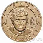США 1 доллар 2026 250 лет независимости США: Дональд Трамп