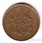 Франция 10 франков 1975