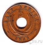 Британская Восточная Африка 5 центов 1943
