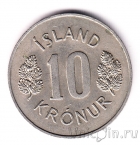 Исландия 10 крон 1970