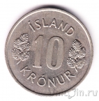 Исландия 10 крон 1975