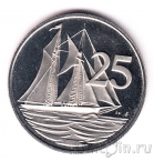 Каймановы острова 25 центов 1979