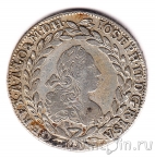 Австрия 20 крейцеров 1768