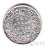 Британская Индия 2 анны 1875