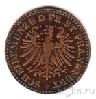 Франкфурт 1 геллер 1864