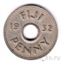 Фиджи 1 пенни 1952