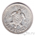 Фиджи 6 пенсов 1941