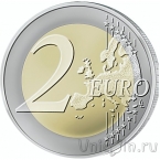 Литва 2 евро 2026 Каунас