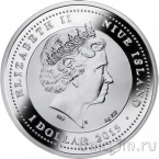 Ниуэ 1 доллар 2015 Год козы