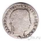 Австрия 3 крейцера 1838