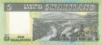 Свазиленд 5 эмалангени 1984